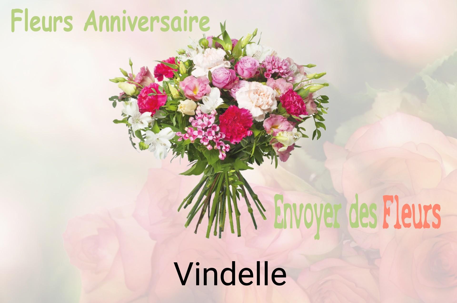Bouquet de fleurs d’anniversaire livré à Vindelle