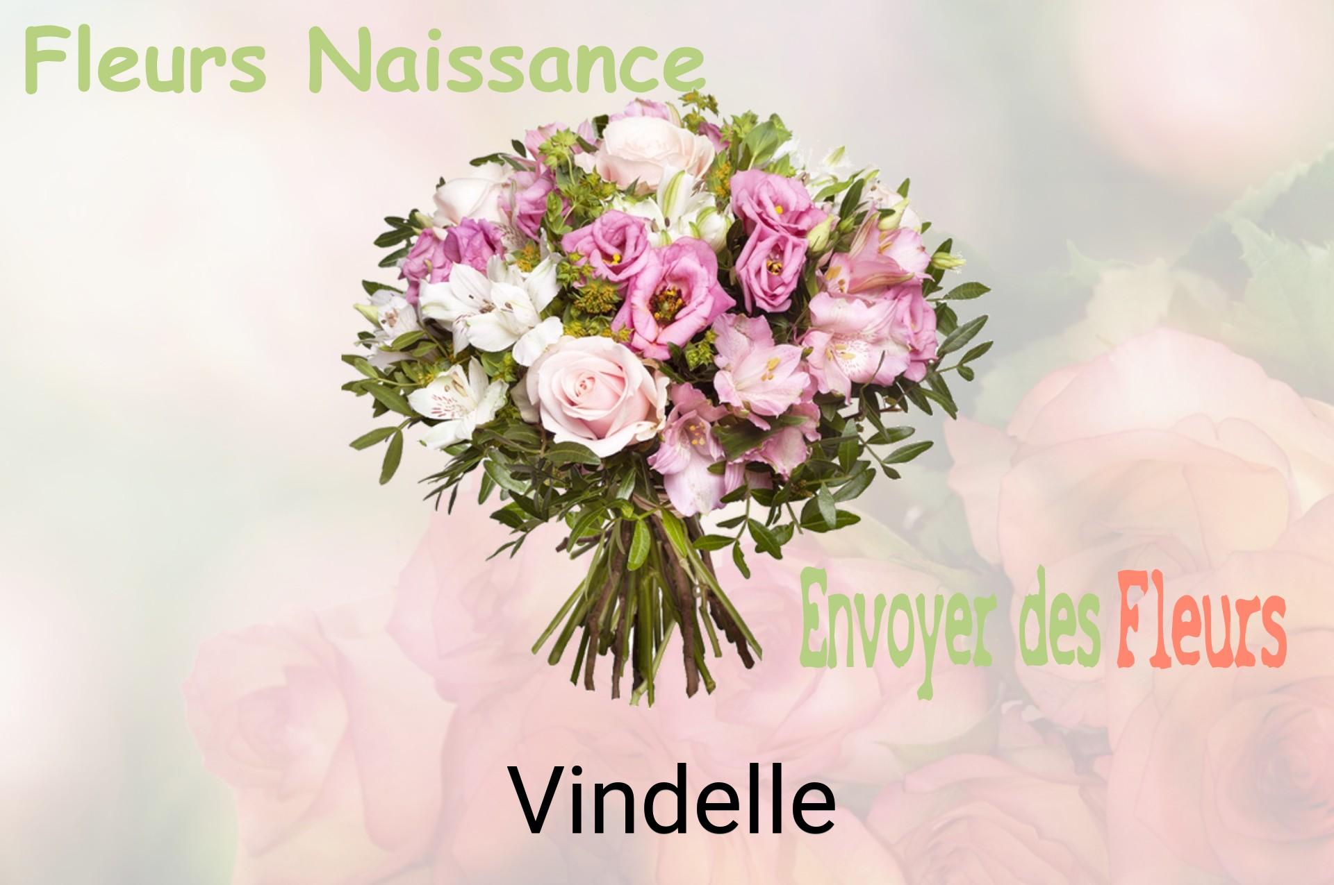 Bouquet de fleurs de naissance livré à Vindelle